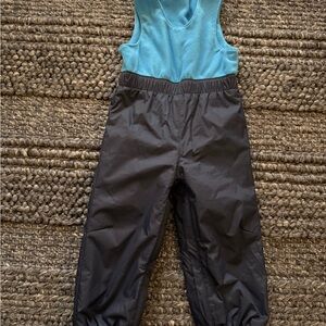 Columbia Boys Snowpants Size 4T Blue One Piece Ski Sledding